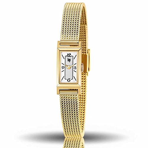 Lip Femmes Analogique Quartz Montre avec Bracelet en Cuir 671226