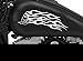 Superstiki, 2 adesivi per moto indian Fire Trible, per moto, moto, moto, auto, racing, Tuning, ad alte prestazioni, per tutte le superfici lisce, UV e