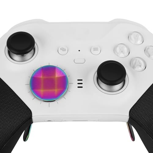 Image of 2PCS Metal D-Pad Button Replacement Kits, 4 PCS Metal Paddles, Hair Trigger Locks Replacement Parts for Xbox One Elite Controller Series 2 (Metallic)