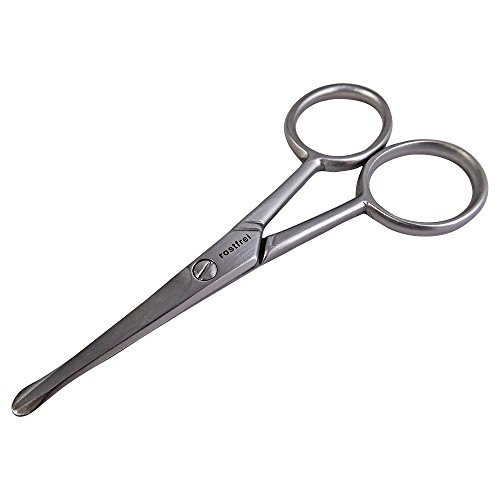 Ciseaux arrondis EKS 9 cm éliminer les poils du nez sans douleur