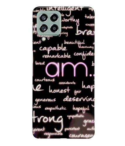 Image of Printed Hard Back Case Cover & Compatible for Samsung Galaxy M53 5G / M536Bzneinu, Samsung M53 5G | Motivation Quotes (Multicolor) - D1190