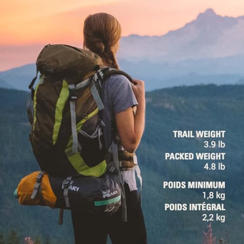 Image of Coleman PEAK1 Premium Waterproof Backpacking Tent with Rainfly & Footprint, Lightweight Camping Tent Withstands Winds up to 45 MPH, 1 /2 /3 /4 /6 Person Sizes