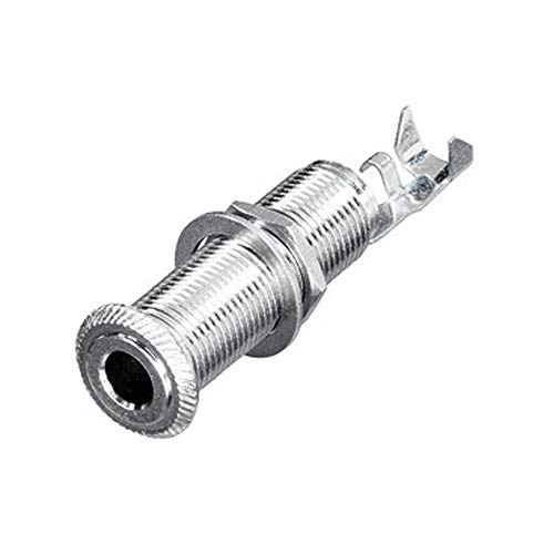 REAN 6,3mm 3-pol Klinkeneinbaubuchse Stereo by Neutrik f&uuml;r Dicke Geh&auml;use - NYS2203