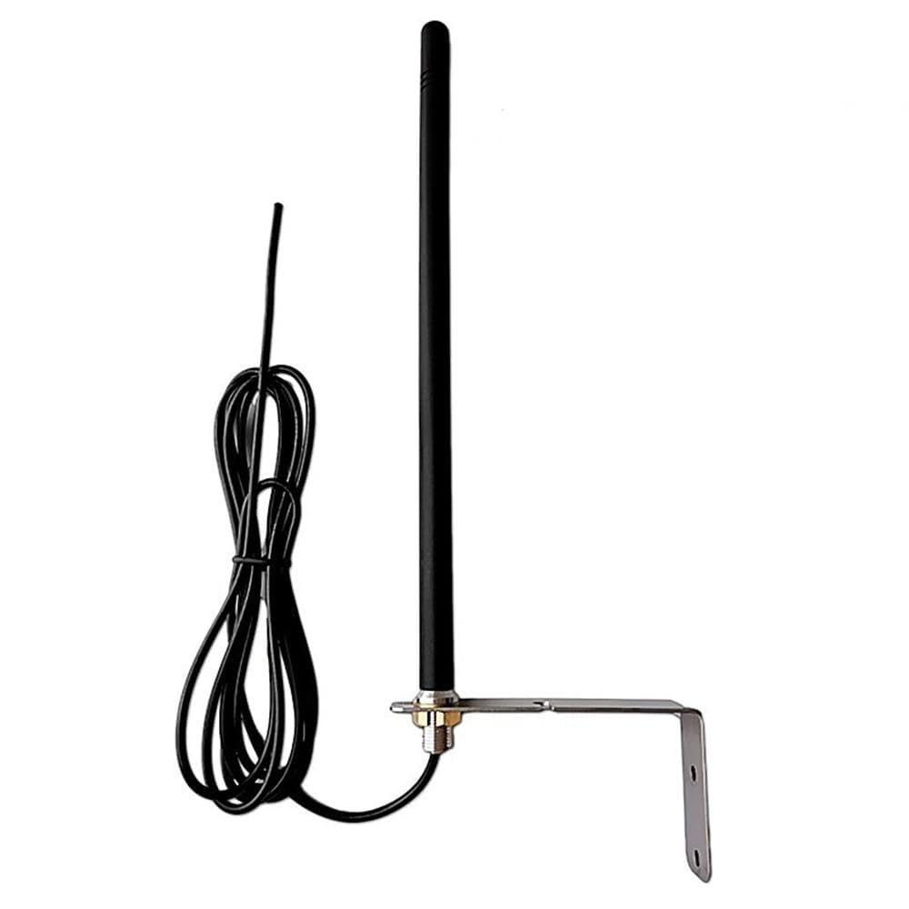 Amplificateur de Signal d'antenne Externe 868 MHz pour Porte de Garage et automatisation de Portail électronique – Antenne omnidirectionnelle SMA mâle avec câble de 24 m – (868Mhz)