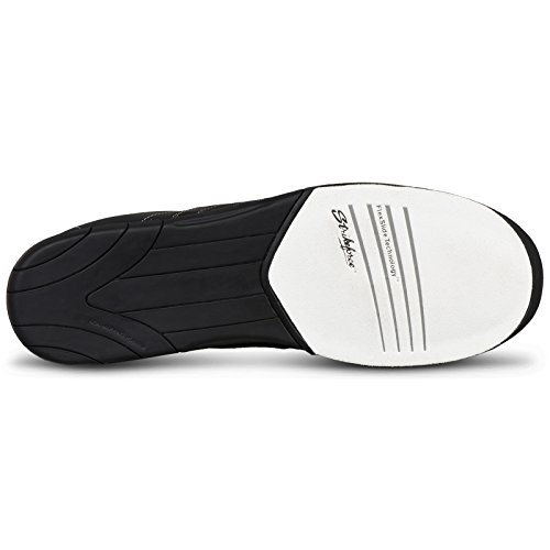 KR Herren Bowling Strikeforce Flyer Mesh Bowlingschuhe, Schwarz/Stahl, 42 1/3 EU