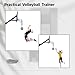 yeeplant Volleyball Training Equipment, Arm Swing, Solo Volleyball Training Aid, Volleyball Practice Equipment for Serving, Spiking, Jumping, Volleyball Spike Trainer
