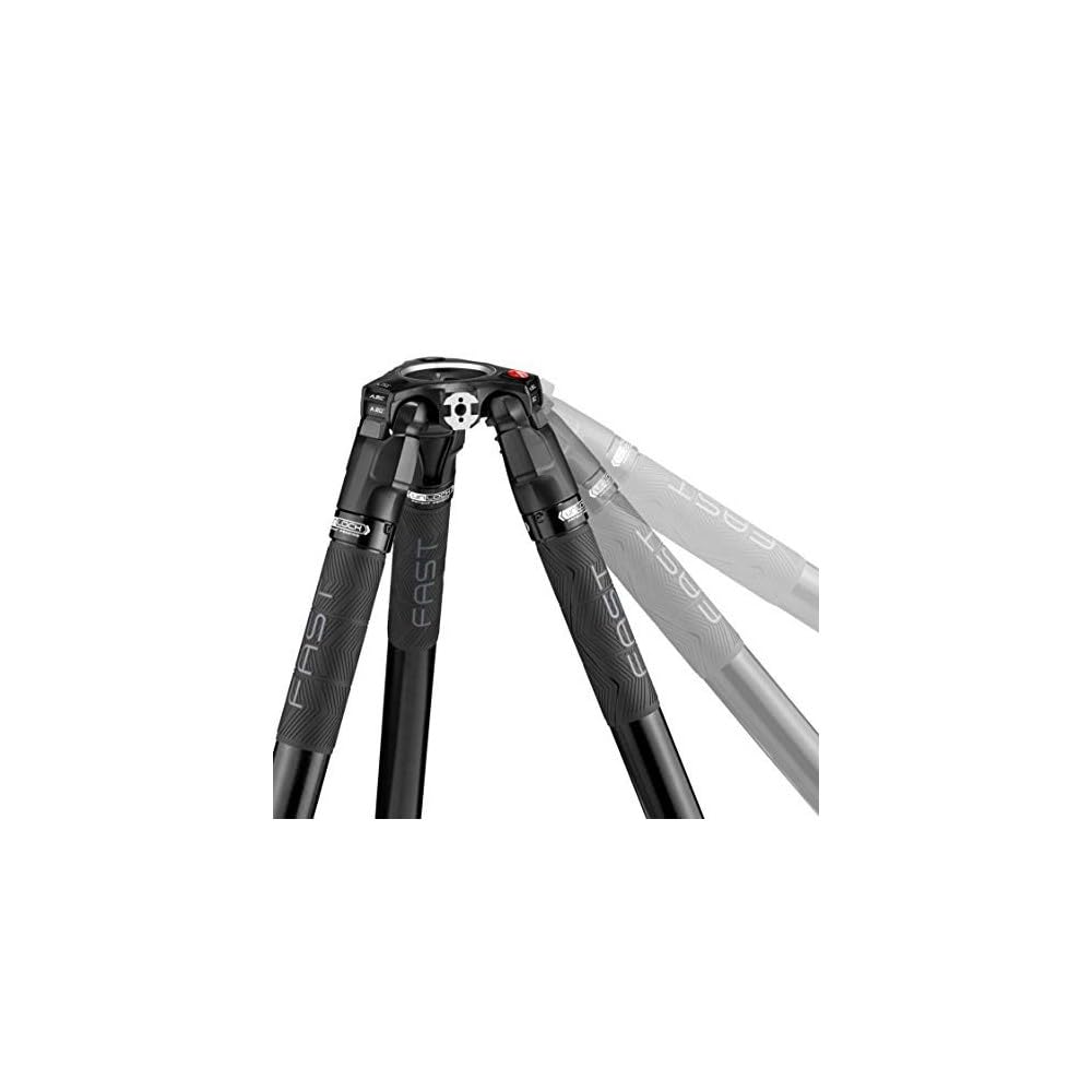 Amazon | Manfrotto 635 FAST シングルビデオ三脚 カーボン