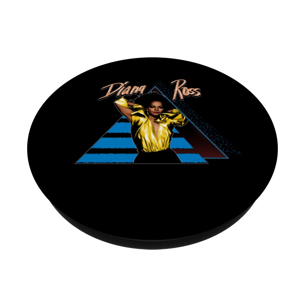 Diana Ross - Diana PopSockets Adhesive PopGrip, Black - Image 2