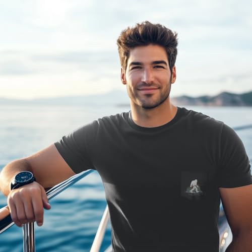 Palmyth Fishing Shirts for Men Short Sleeve Sun Protection T-Shirts UPF 50+ Rash Guard Tee3