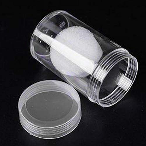 Tongina Caixa de armazenamento de plástico transparente com 27 mm para colecionadores de moedas, sup