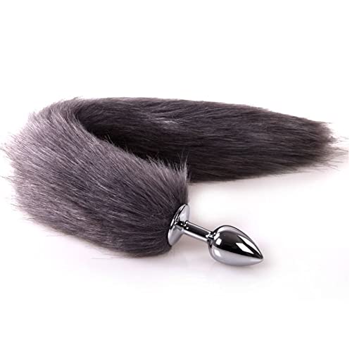 JUMOK Peluche Queue de Renard Ànâlé Fémmé Plūg, Pet Toy