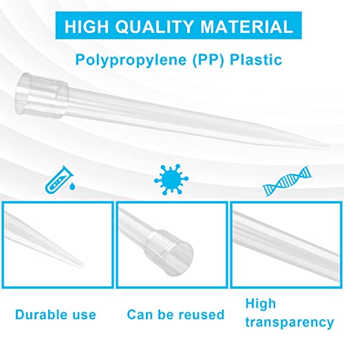 Image of ONiLAB 5mL Universal Pipette Tips, 100 Pcs, Autoclavable | Transparent Design, DNase /RNase Free, Non-Pyrogenic, High Volume Transfer, Low Retention Design