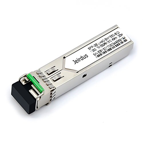 Image of for Cisco GLC-BX-U40 and GLC-BX-D40 1.25G SFP Module BIDI WDM Transceiver 40KM Simplex LC DDM (1Pair)