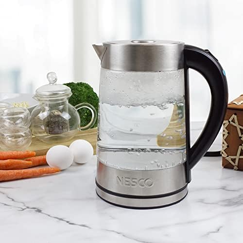 Miniatura 2 de Nesco Hervidor eléctrico, 1.8 cuartos de galón, acero inoxidable
