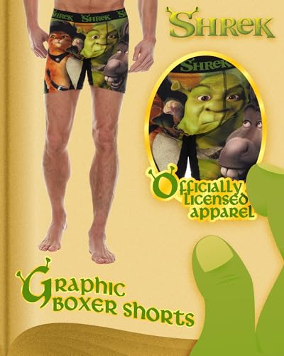 Shrek Men's Boxer Briefs - No Fly, Anti-Chafing Stitching, Comfort Shaped/Cotton Lined Crotch2