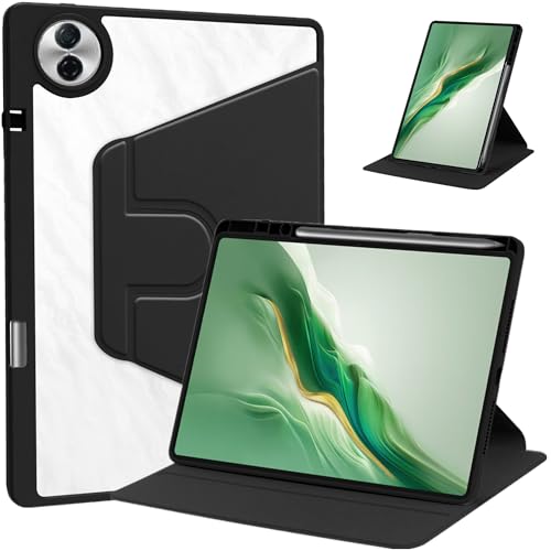 Étui de protection Honor Pad 10 en cuir synthétique premium avec dos transparent