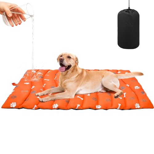 BINGPET �A�E�g�h�A �g���x�� ���p�x�b�h ��^/���^���p�A�|�[�^�u���h���L�����v�}�b�g�A�L�����[�o�b�O�t���A�܂肽���ݎ����O�x�b�h�A����@�� �����y�b�g�}�b�g ���^���A���^���A��^���p 88.9cmx129.5cm