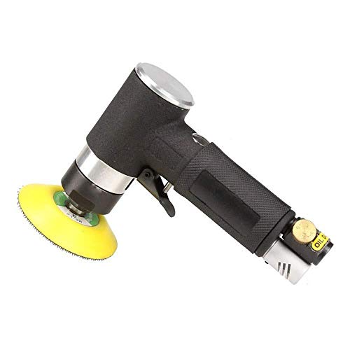 JF-XUAN High Strength 3-inch Pneumatic Polishing Machine, Lightweight High Speed Industrial Grade Hand Tool Multifunction and Ergonomic Pneumatic Riveted Nut