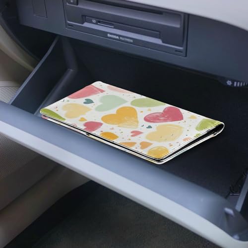 Organizador para auto de cuero PVC miniatura 6