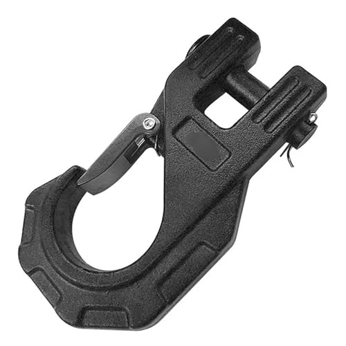 JBJXFAMAY Gancio di Traino per rimorchio Gancio di Traino per Rimorchio da 20 Tonnellate per Il Traino di Veicoli Fuoristrada Barra di Traino(Nero)