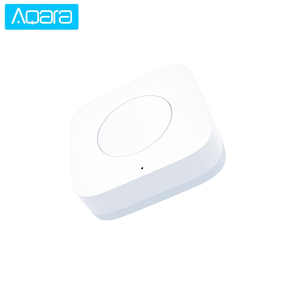 Smart Wireless Mini Switch Przełącznik Zdalnego Sterowania do urządzeń Domowych, Przenośny Przełącznik Systemowy do połączeń Alarmowych, Kolor Biały, 4 szt. (4 szt)