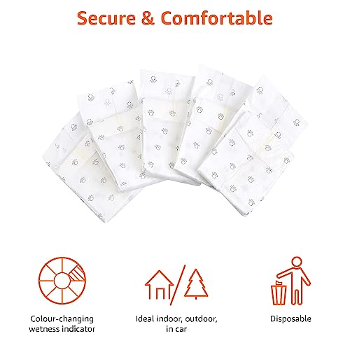 image for Amazon Basics Male Dog Diapers, 30 Count, Large, Ultra Absorbent Dispo