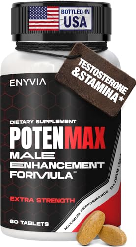 Libido Booster for Men - 19-in-1 Vigor Pills for Men Fast Acting with Tongkat, Tribulus, Maca, L-Arginine, Testosterone Booster, Male Enhancing Supplement - Blood Flow, Size & Stamina - 60 Tabs USA