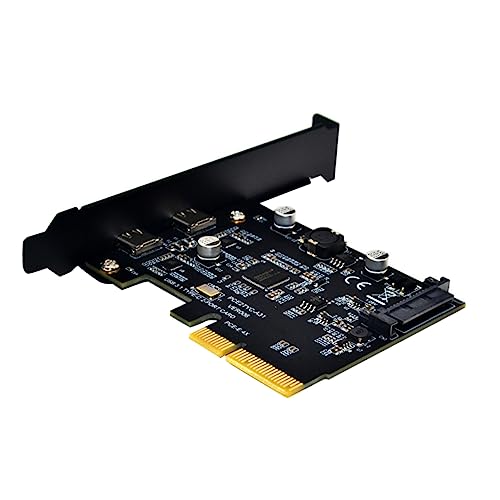 Carte extension PCIe ports USB-C pour connecter vos disques externes