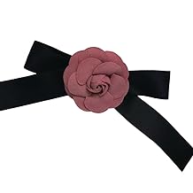 Delicate Camellia Bowknot Detail Hair Clip Lovely Women Hair Barrette Must-Have Accessory French Style Fashion Hairpin