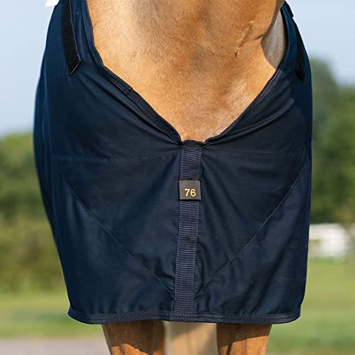 Original Cutback Horse Sheet | Poly-Cotton Material | Deep V Close Front Waterproof Horse Sheet | Durable Horse Blankets & Sheets | Horse Sheets for Low Withers - Image 2