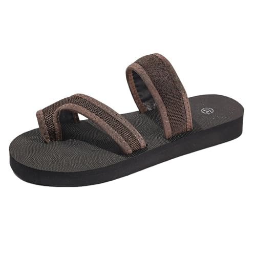 Chanclas ortopédicas para mujer con correa correctora de juanetes, sandalias ortopédicas para caminar para dedos grandes, hallux valgus deslizantes, con correas acolchadas, puntera abierta, sandalias
