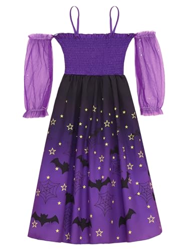 Disfraz de bruja de Halloween para niñas miniatura 4