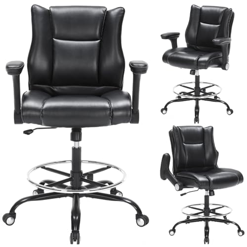 Office Drafting Chair Extra Thick Cushion