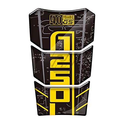 ZCHIBH Motorrad Tankpad Schutzhülle Aufkleber Für BMW 40 Jahre GS R1250GS Triple Black Adventure Ab 2019 rutschfeste Aufkleber (Color : C)