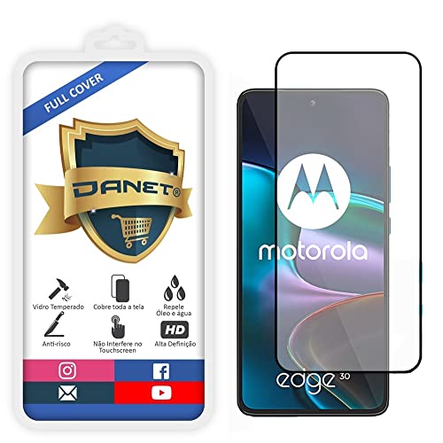 Kit Capa Capinha Para Motorola Edge 30 Normal 5g Case Air Anti Impacto Transparente + Película De Vi