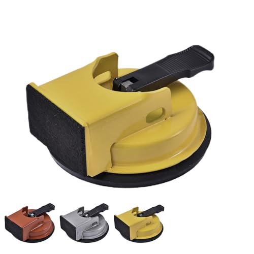 Laminatboden Reparaturwerkzeug, Hochleistungs Bodenspalt Fixierwerkzeug, Ergonomischer Bodenritzen Greifer Mit Saugnapf, Vakuum Fliesenboden Lattengreifer, Laminat Verlegeset Für Vinyl, Holzböden(C)
