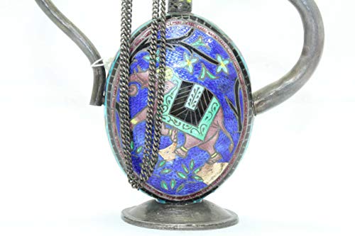 Rajasthan Gems Surai Lot de 4 serveurs à vin en argent sterling 925 - Image 5