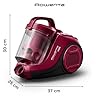 Les 5 meilleurs aspirateurs rapport qualité prix de 2022 – Comparatif 4 Rowenta Swift Power Cyclonic Aspirateur sans sac, Capacité 1,2 L, Haute performance, Moteur basse consommation, Compact, Brosse parquet RO2933EA, Bordeaux #2