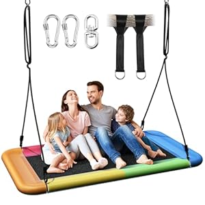 Everyfun Tree Swing for Kids and Ad...