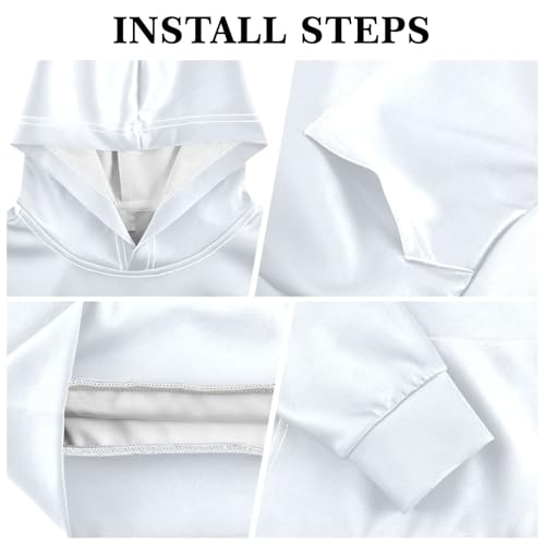 Pink Gradient Girls' Fashion Hoodies, Girls Hoodie, Toddler Boy Hoodies, Sweatshirt for Kids Size 4T3