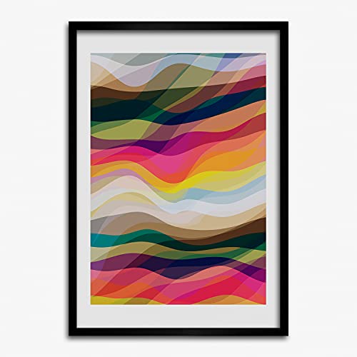Cadre photo 50x70 cm Tulup en bois MDF idéal pour sublimer la décoration de votre salon