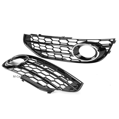 Rejilla frontal de panal para coche A4 B8 Allroad años 2009 a 2015