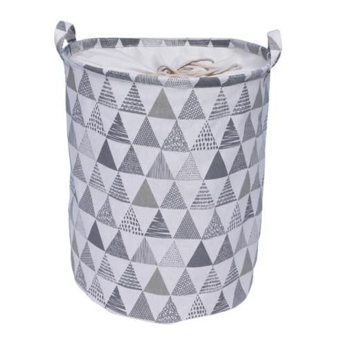 YUANstore Folding Drawstring Laundry Basket Dirty Clothes Toys Storage Bucket Wardrobe Clothing Organizer Large Capacity Laundry Hamper