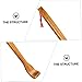 FRCOLOR 2pcs Back Scratcher for Elders Comfortable and Itch Relief Tool Handle Reaches All Areas for Back Massage and Scratching