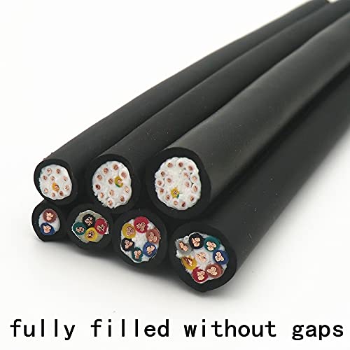 Davitu Wires & Cables - Towline Wire 12 core 0.2,0.3,0.5,0.75 mm² Ultra High Flexible 24,22,20,18AWG TRVV Drag Chain Cable 5m - (Length: 5m, Specification: 12C 0.75mm2(18AWG))