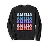 Photo Gallery regalo divertente nome amelia personalizzato nome felpa Photo Gallery regalo divertente nome amelia personalizzato nome felpa