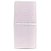 Ely's & Co. Patent Pending Waterproof Changing Pad Cover Set | Cradle Sheet Set by Ely's & Co no Need for Changing Pad Liner Mauve Pink Splash & Stripe 2 Pack for Baby Girl