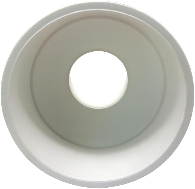 4" x 2" PVC DWV Reducer Coupling Adapter (Socket x Socket) Schedule 40 Slip Reducing Coupling Pipe Fittings for Home Sewer Plumbing