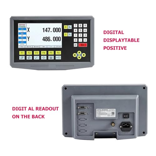 Kit de encoder lineal y pantalla digital LCD 2 ejes miniatura 3