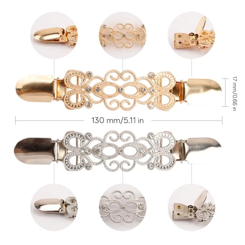 Cinch Sweater Shawl Dress Clips Back Cinch Clothing Cinch Shawl Clips for Women3